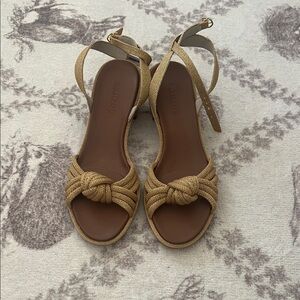 Rothy’s The Knot golden Sandals
